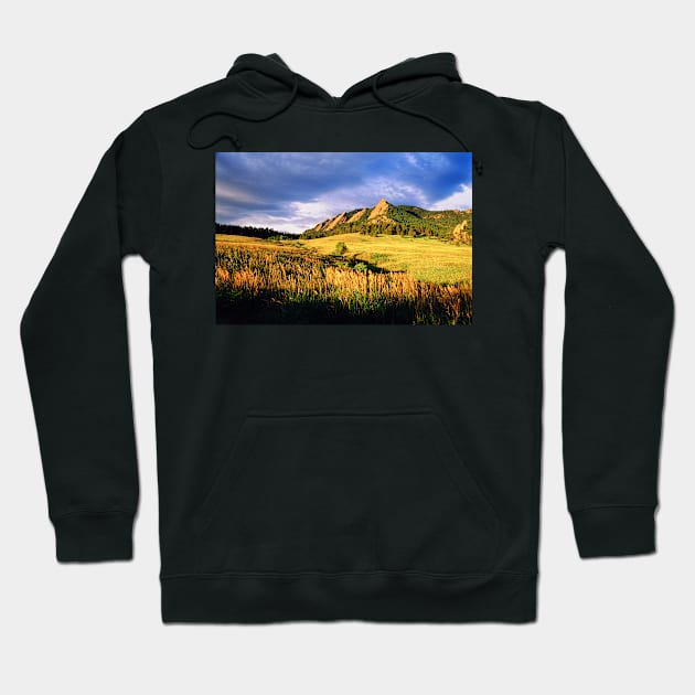 Summer At The Flatirons Hoodie by nikongreg